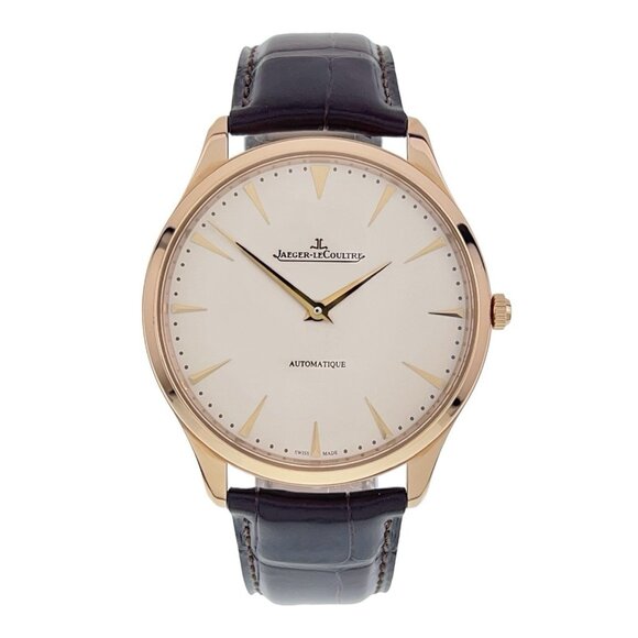 Jaeger-LeCoultre Master 41mm Ultra Thin 18k Rose Gold Champagne Dial Q1332511 - Picture 1 of 9